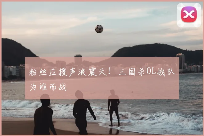 粉丝应援声浪震天!三国杀OL战队为谁而战